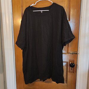 Big and Tall Black T-shirt